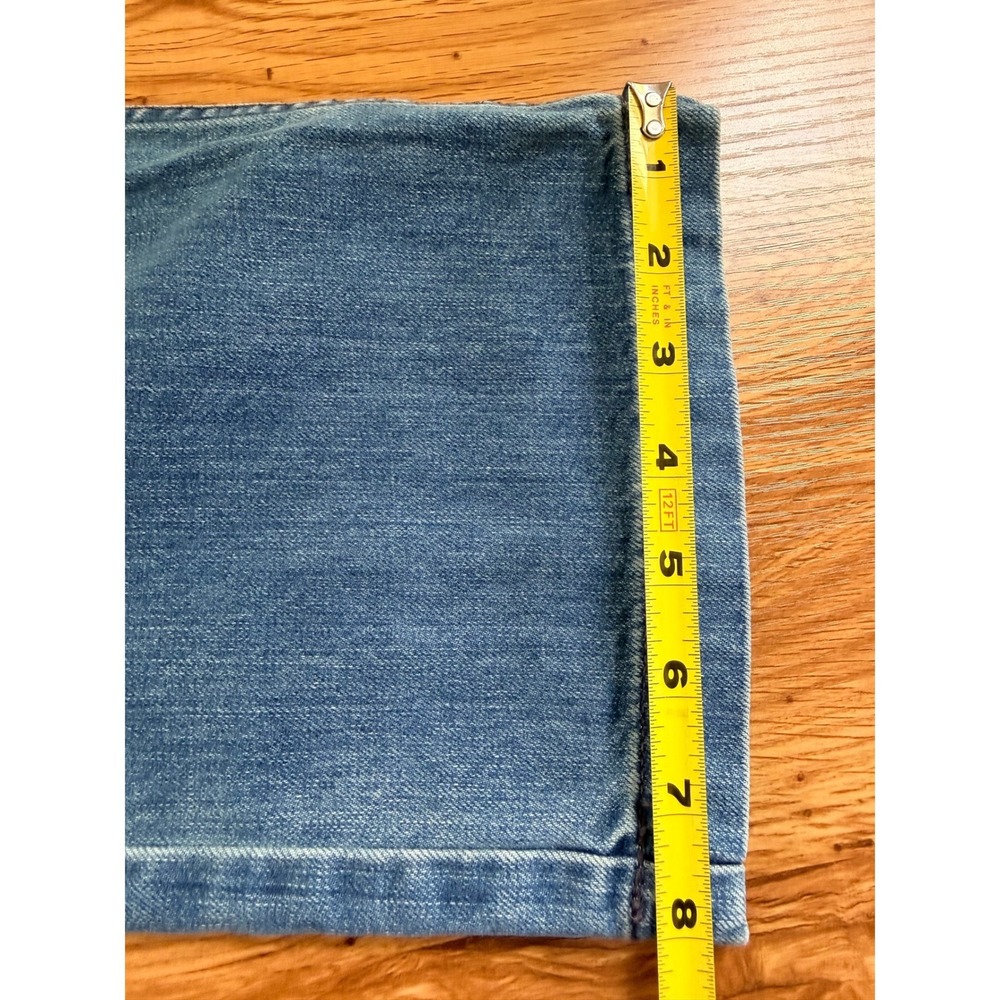 DOEN Maritime Jean Patch Pocket Jeans Size 28 in Menton Wash Blue Made in USA - Picture 10 of 15